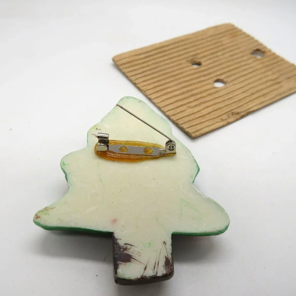 Christmas Tree Brooch 2.5